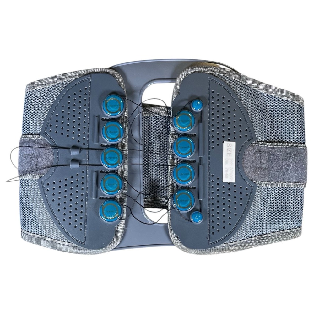 Cybertech 1000 Low Profile Back Brace Lumbar Support Grey‎ Nylon Mesh Medium